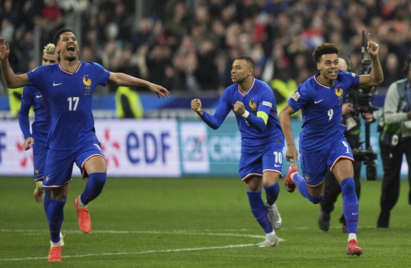 فرنسا تفوز على كرواتيا وتواجه إسبانيا في نصف نهائي دوري الأمم 2 67e0901b4c59b72f293b65d5