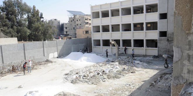 ترميم وإعادة تأهيل نحو 70 مدرسة منذ التحرير  2 8545ي4بسيب 83 660x330 1