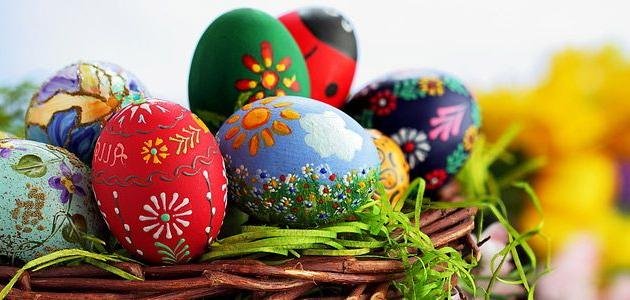 بيض عيد الفصح وتطور تزيينه