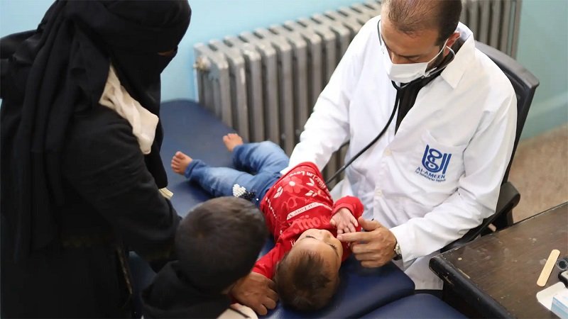 3 ملايين دولار منحة أممية لدعم الرعاية الصحية في سوريا 2 عيادات الأطفال في مركز الرعاية الصحية الأولية في أريحا – ادلب سوريا،