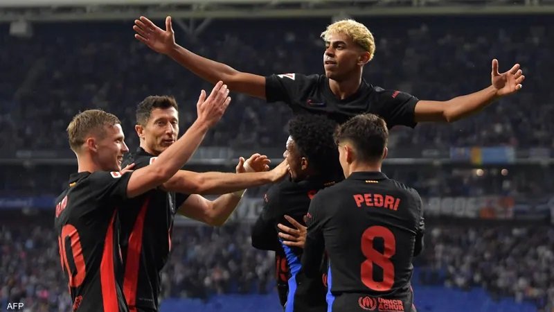 برشلونة يتوج بلقب الدوري الإسباني للمرة 28 في تاريخه 2 1 1796601