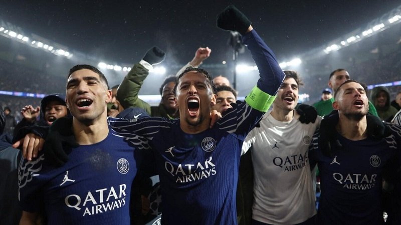 خماسية رائعة تمنح باريس سان جيرمان دوري الأبطال 2 AFP 20250122 36VJ7AH v1 Preview FblEurC1PsgManCity