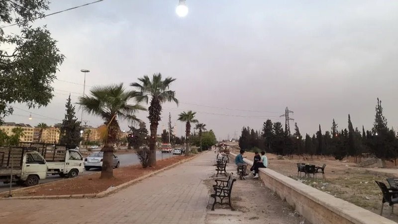 إشغالات "الصنم" بحلب تحرم المتنزهين من رئة المدينة 2 photo 2025 05 19 13 22 43