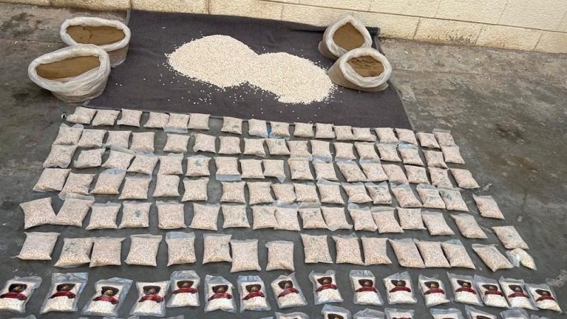 الداخلية تحبط عملية تهريب شحنة كبتاغون ضخمة بريف دمشق
