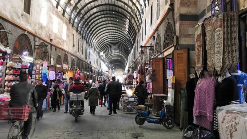 سوق مدحت باشا في دمشق نورث برس