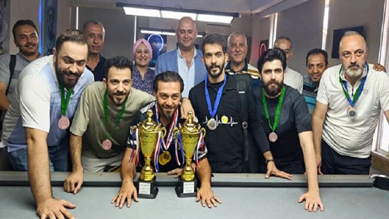 محمد عزيزة يتوج بلقب بطولة سوريا للبلياردو 10 كرات 2 لارلارلاررلار 1 660x330 1