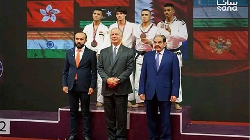 7ميداليات لسوريا ببطولة آسيا للجودو 2 ي 1