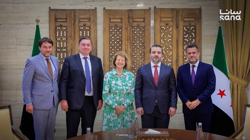 ثاني وزير بريطاني يزور دمشق ويدعم العملية السياسية فيها 2 1177805