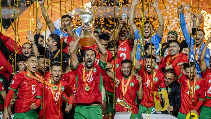 المغرب تتوّج بلقب كأس إفريقيا للاعبين المحليين