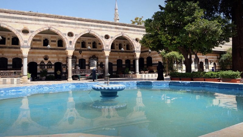 قصر العظم بدمشق… فخامة العمارة وروح التراث الشعبي 2 3X4A8175 scaled 1