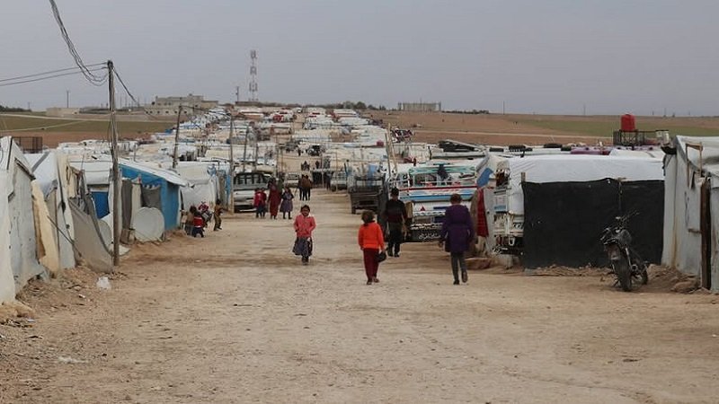 نازحو مخيم "رسم الأخضر" بريف منبج يواجهون أزمة إنسانية متعددة الأبعاد 2 482248149 1056509573163238 7884890092334706988 n