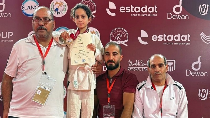 ذهبية وبرونزيتان لنادي داريا في بطولة أندية العرب للجودو