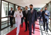 الشرع يبحث مع كوبر وبراك التعاون السياسي والعسكري