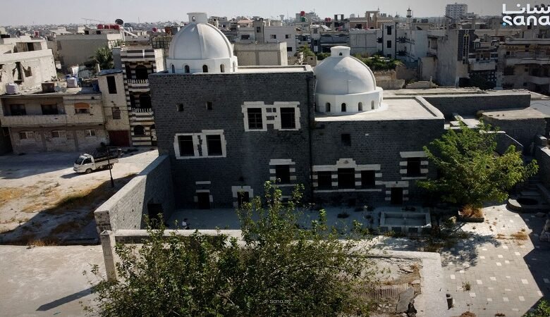 قصر مفيد الأمين في حمص القديمة… تحفة معمارية تنتظر الترميم