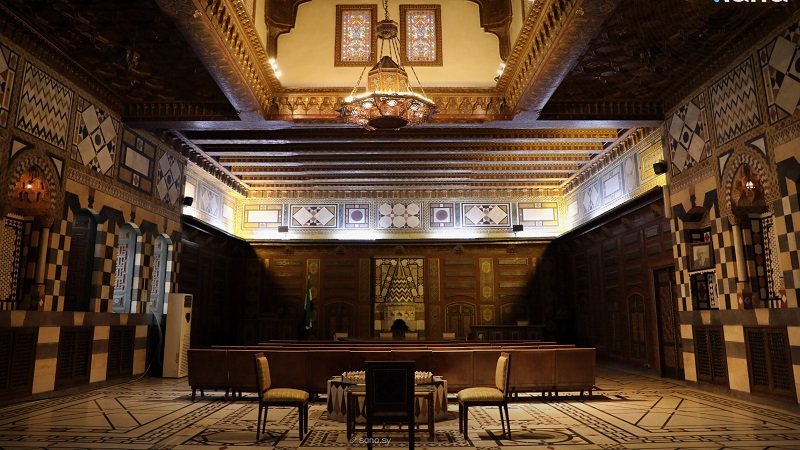 القاعة الشامية بالمتحف الوطني.. نموذج حي للبيت الدمشقي الأصيل 2 5D4A1239 scaled 1