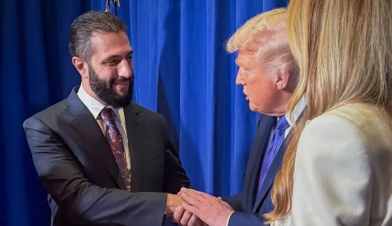 الشرع يلتقي ترامب على هامش اجتماعات الأمم المتحدة 1 الشرع يلتقي ترامب على هامش اجتماعات الأمم المتحدة
