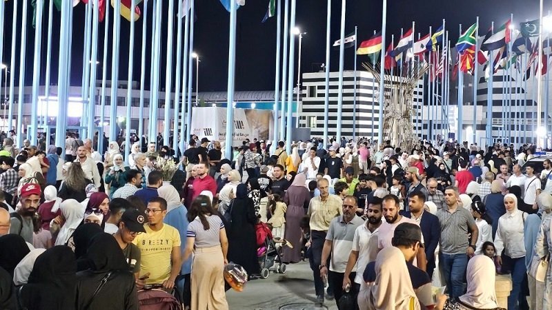 سوريا توقع عقوداً بـ 935 مليار ليرة خلال معرض دمشق الدولي 2 Damascus International Fair 1 rbe90t75ctojrs6on4t4ty2o6p746ywqlwo6tkoeh8