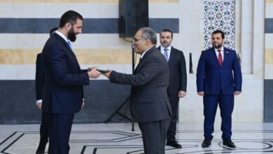 الرئيس الشرع يتسلّم أوراق اعتماد سفراء جدد في سوريا 13 الرئيس الشرع يتسلّم أوراق اعتماد سفراء جدد في سوريا