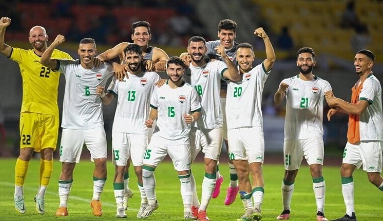 منتخب العراق يتوج بكأس ملك تايلاند