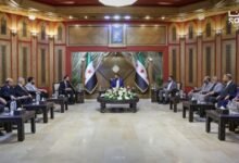 الرئيس الشرع يبحث مع مسؤولي محافظة حلب الواقع الخدمي فيها