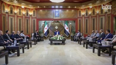 الرئيس الشرع يبحث مع مسؤولي محافظة حلب الواقع الخدمي فيها
