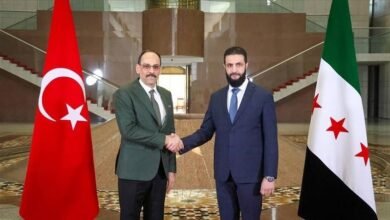 الشرع يلتقي رئيس المخابرات التركية في دمشق