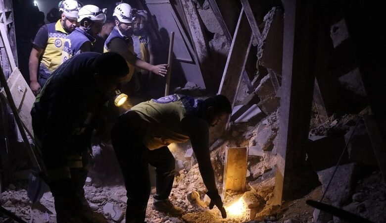 انتهاء أعمال الإنقاذ في مبنى السرايا بدمشق بمقتل 3 عمال وإصابة 5