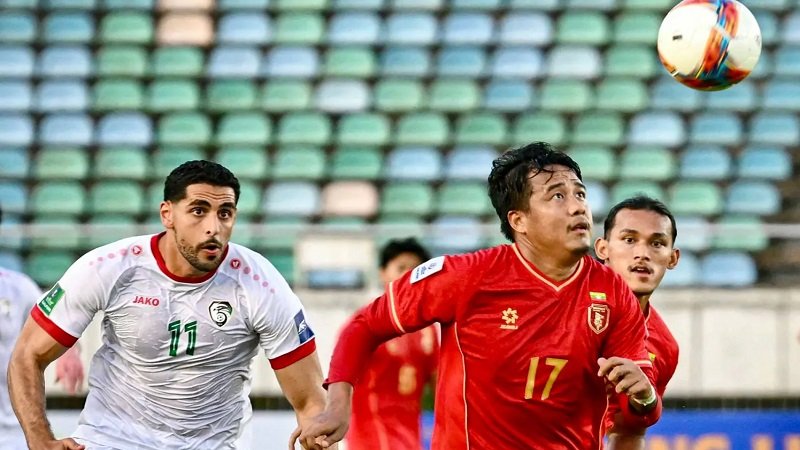 سوريا تفوز على ميانمار وتبلغ نهائيات كأس آسيا 2 1234253