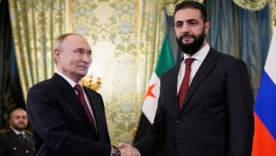 سوريا: الشرع طالب روسيا بتسليم بشار الأسد
