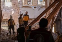 مصرع عاملين بانهيار لسقف مبنى "السرايا" وسط دمشق