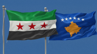 سوريا تعلن اعترافها الرسمي بجمهورية كوسوفو