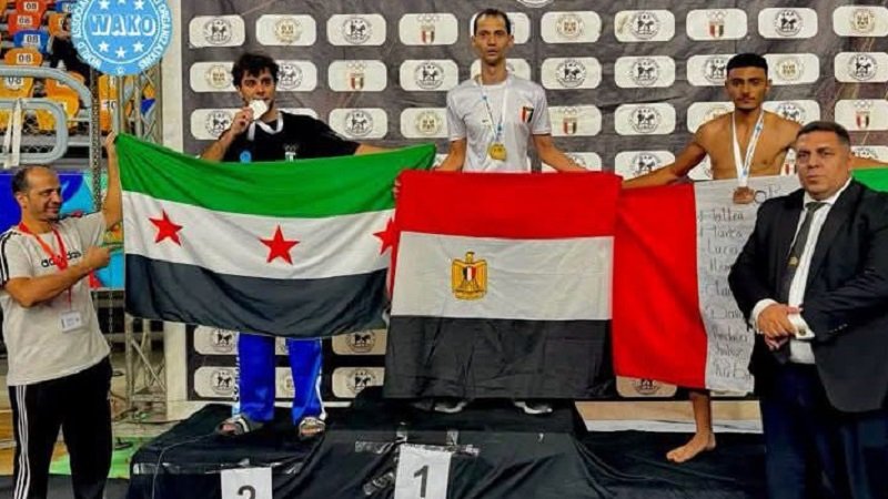 فضيتان لسوريا في بطولة إفريقيا المفتوحة للكيك بوكسينغ 2 photo 2025 10 07 11 55 01