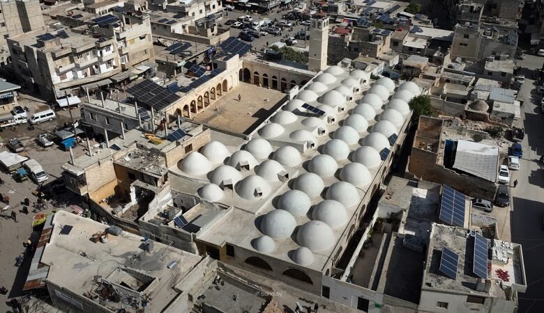 الجامع الكبير في معرة مصرين بريف إدلب.. يحكي تاريخ المدينة 1 الجامع الكبير في معرة مصرين بريف إدلب.. يحكي تاريخ المدينة
