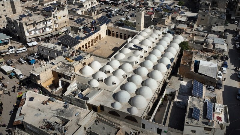 الجامع الكبير في معرة مصرين بريف إدلب.. يحكي تاريخ المدينة 2 photo 2025 10 25 13 12 46