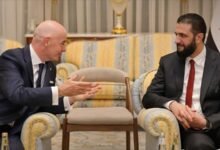 الرئيس السوري يلتقي رئيس "الفيفا" بالرياض