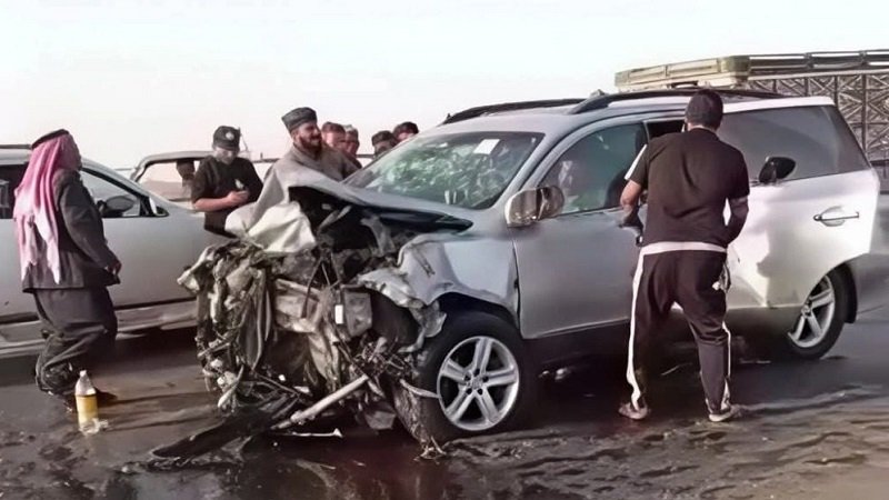 وفاة ثلاثة دكاترة جامعيين وإصابة آخرين بحادث سير في الحسكة 2 traffic accident 1