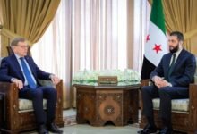 الرئيس الشرع يلتقي الوزير الاتحادي للشؤون الخارجية الألمانية