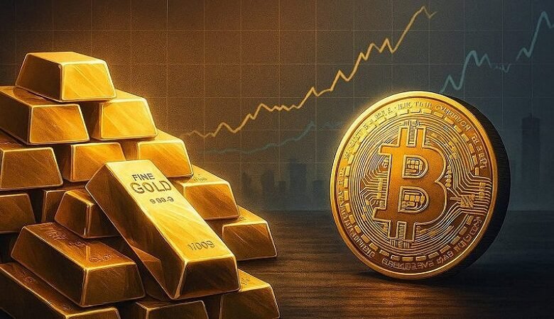 عصر جديد للاستثمار.. العملات الرقمية تدخل سباق الذهب العالمي 1 عصر جديد للاستثمار.. العملات الرقمية تدخل سباق الذهب العالمي