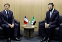 ماكرون يدعو الشرع للانضمام إلى التحالف الدولي لمحاربة «داعش» 17 ماكرون يدعو الشرع للانضمام إلى التحالف الدولي لمحاربة «داعش»