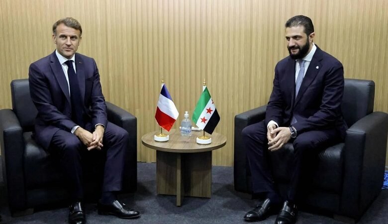 ماكرون يدعو الشرع للانضمام إلى التحالف الدولي لمحاربة «داعش»