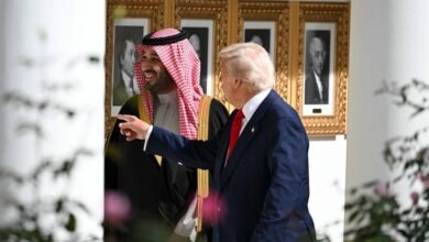 ترامب يستقبل محمد بن سلمان في البيت الأبيض 12 ترامب يستقبل محمد بن سلمان في البيت الأبيض