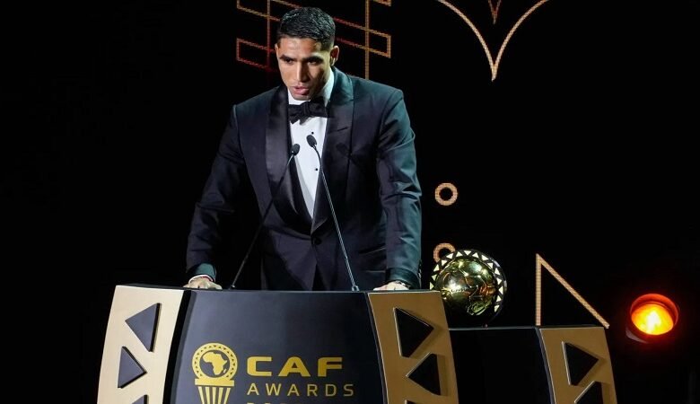 المغربي أشرف حكيمي.. أفضل لاعب أفريقي لكرة القدم 1 المغربي أشرف حكيمي.. أفضل لاعب أفريقي لكرة القدم