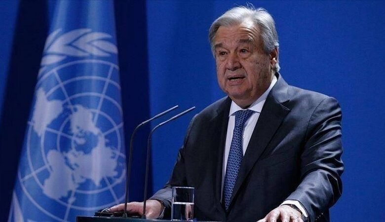 غوتيريش يدعو لإطلاق عملية سياسية تؤدي إلى حل الدولتين