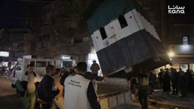 حملة مكثفة لإزالة البسطات والمخالفات في حلب