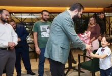 الشرع يلتقي أبناء الجالية السورية في بيليم البرازيلية 16 الشرع يلتقي أبناء الجالية السورية في بيليم البرازيلية