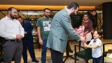 الشرع يلتقي أبناء الجالية السورية في بيليم البرازيلية 12 الشرع يلتقي أبناء الجالية السورية في بيليم البرازيلية