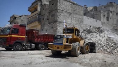 إزالة 128 ألف متر مكعب من الأنقاض من 16 حيّاً في حلب
