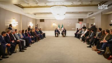 الشرع يلتقي ممثلي منظمات سورية أمريكية في واشنطن 15 الشرع يلتقي ممثلي منظمات سورية أمريكية في واشنطن