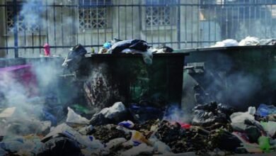 مصادر التلوث تحاصر أحياء حلب..