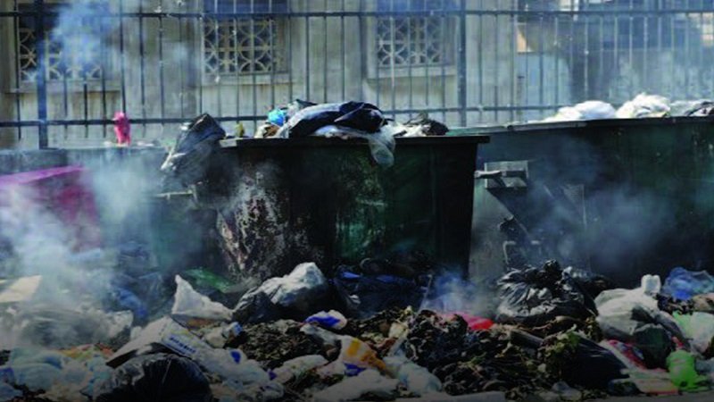 مصادر التلوث تحاصر أحياء حلب.. 7 مصادر التلوث تحاصر أحياء حلب..